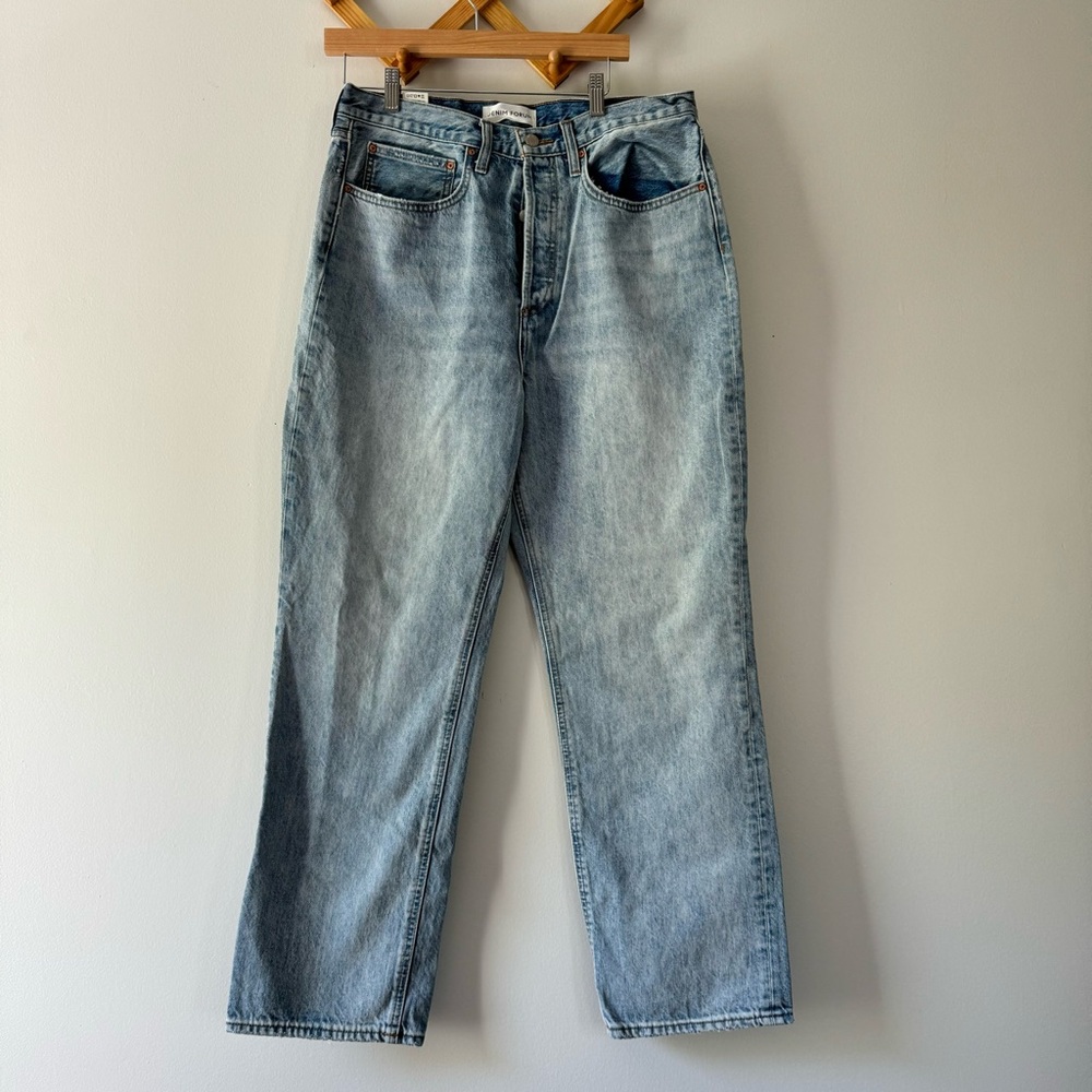 Denim Forum Aritzia Joni High Rise Loose 29L Size 31